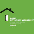 6 Home Inventory Worksheet S  Pdf  Free  Premium S