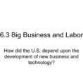 63 Big Business And Labor