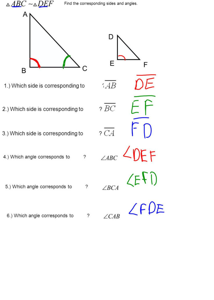 64 Similar And Congruent Figures Similar Figures  T Wo 64 Similar And Congruent Figures Similar Figures  T Wo