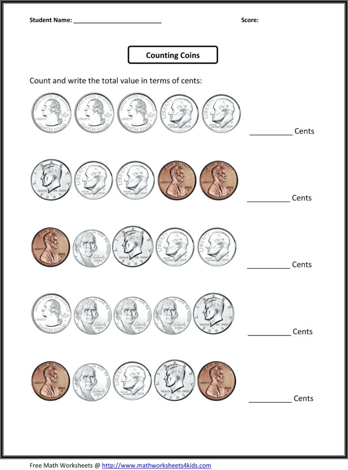 66 Fun Money Worksheets To Print  Kittybabylove