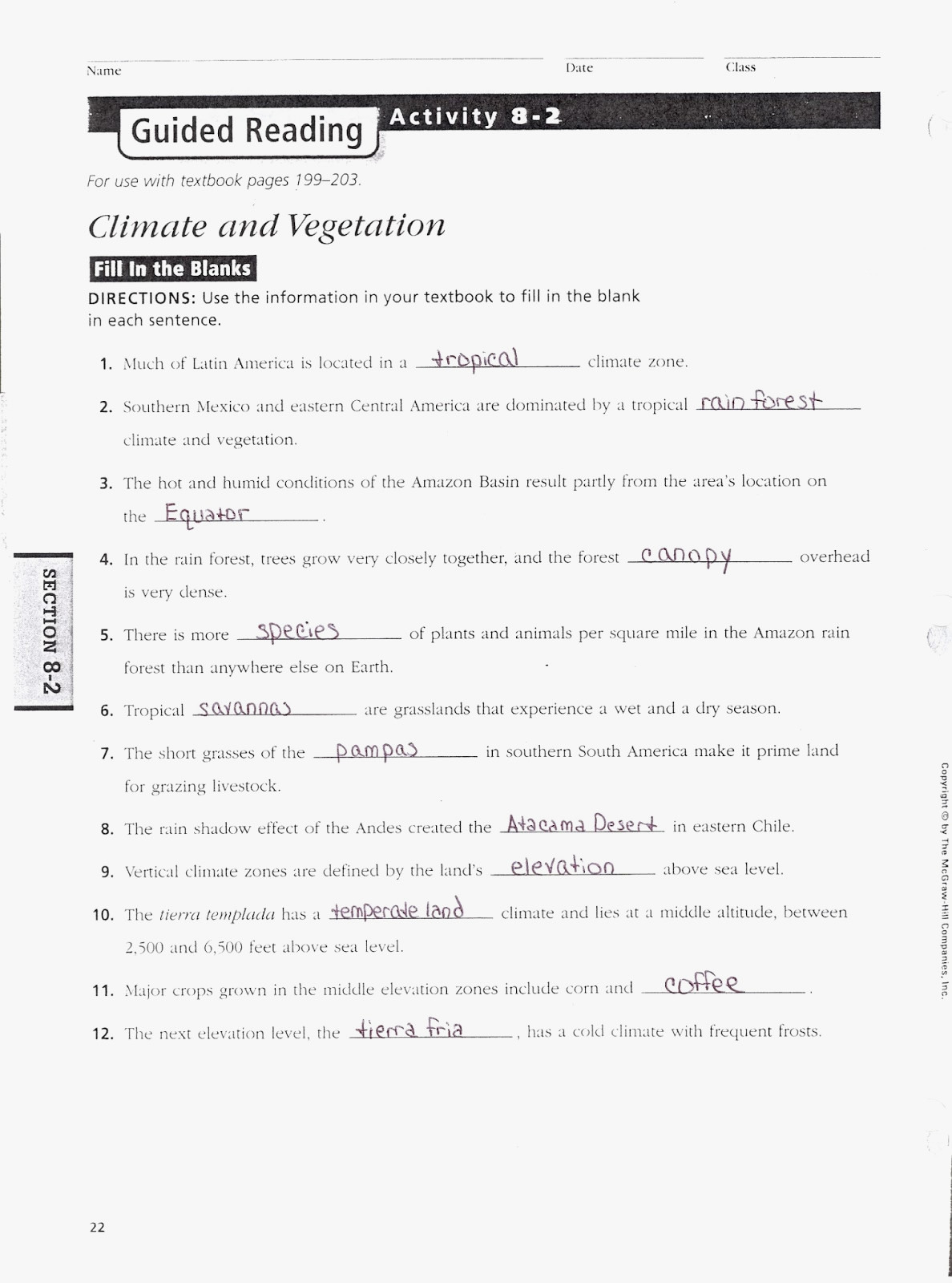 67 Elegant Of Guided Reading Activity 13 1 Answers Photograph Db excel