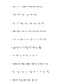 6Th Grade Algebraic Expressions Worksheets