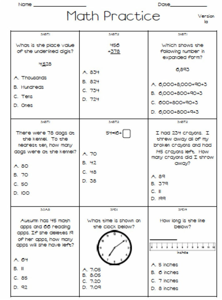 6Th Grade Common Core Math Worksheets Pdf Lovely Grade 2
