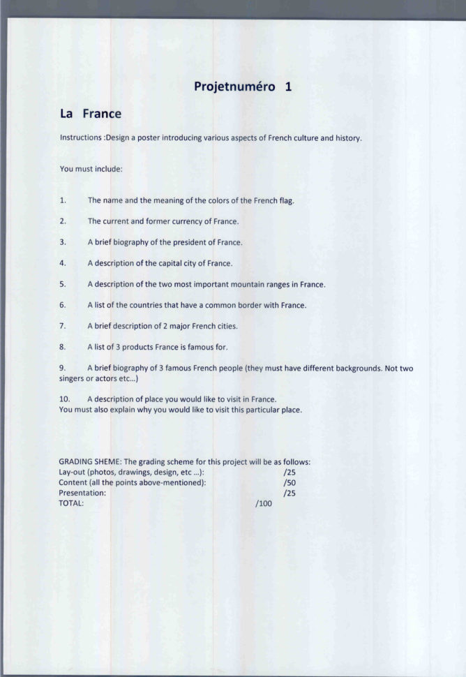 6Th Grade French  Madamebarrilleaux 6Th Grade French  Madamebarrilleaux