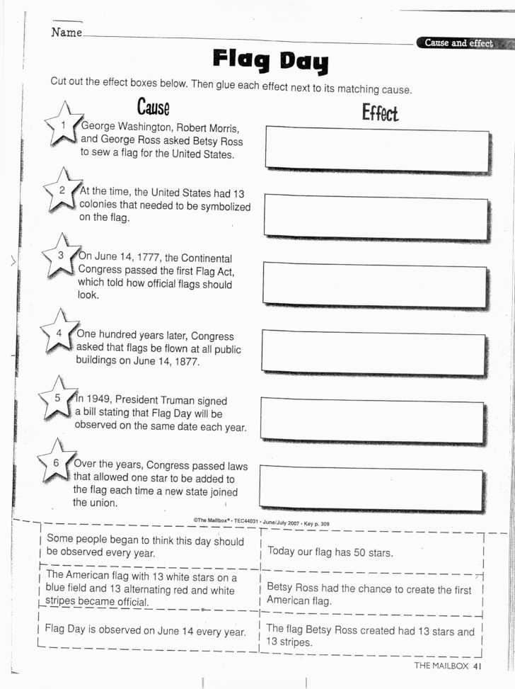 Cause And Effect Worksheets 3Rd Grade