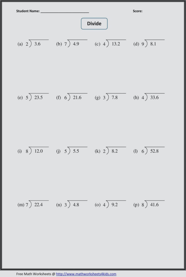 6Th Grade Math Distributive Property Worksheets Printable Of