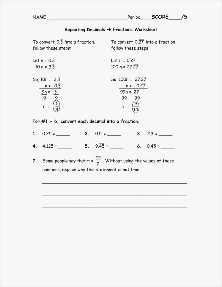 6Th Grade Math F And Lcm Worksheets  Printable Worksheet