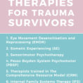 7 Types Of Therapy Experts Recommend For Trauma Survivors
