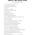 74 Good About Me Questions  The Only List You'll Need