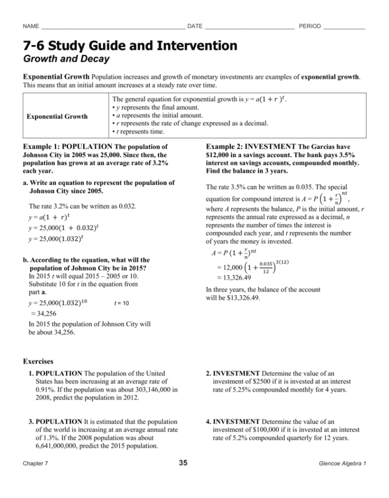 76 Study Guide And Intervention