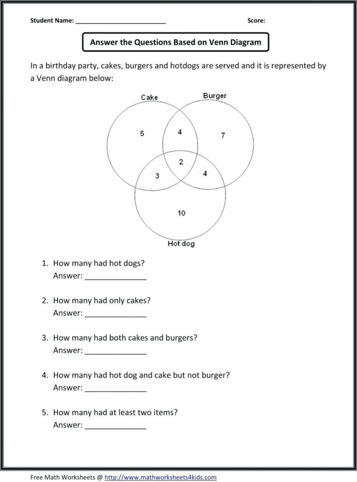 7Th Grade Math Probability Worksheets  Printable Worksheet