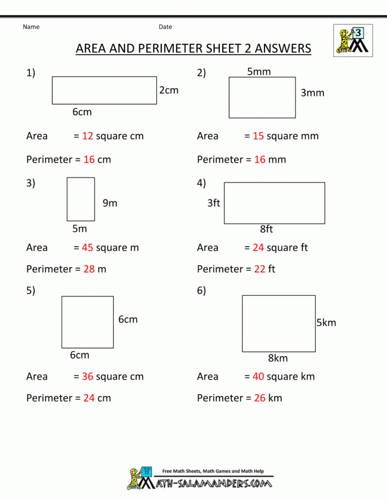 Free Math Worksheets For 7Th Grade With Answers — db-excel.com