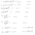 7Th Grade Math Worksheets On Exponents  Homeshealth
