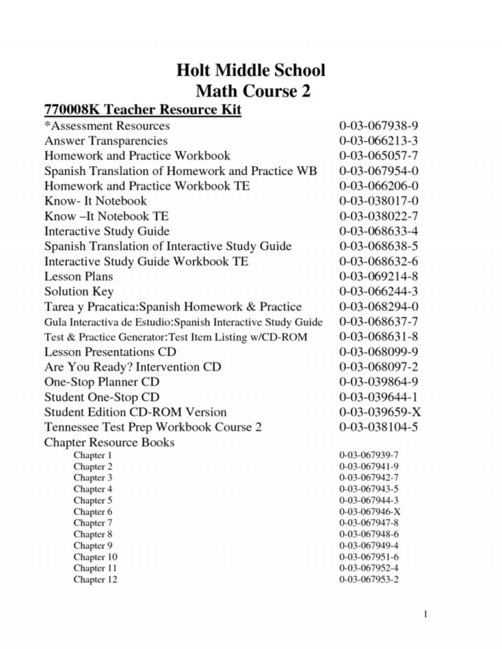 Free Printable 7Th Grade Math Worksheets