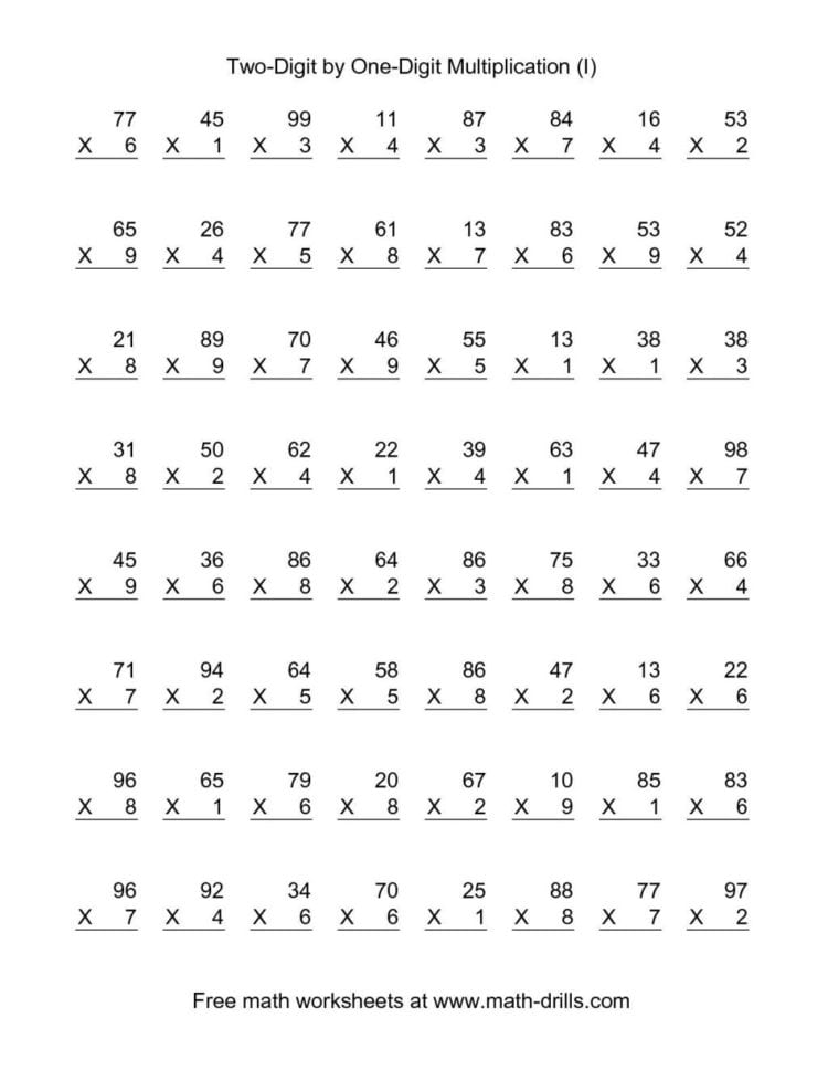 8Th Grade Math Printable Worksheets With Answers  Printable