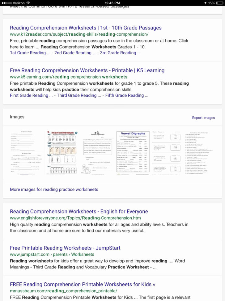 8Th Grade Reading Comprehension Worksheets Pdf Lovely 2Nd