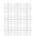 9 Per Page Cartesiancoordinate Grids With No Scale