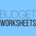 9 Useful Budget Worksheets That Are 100 Free