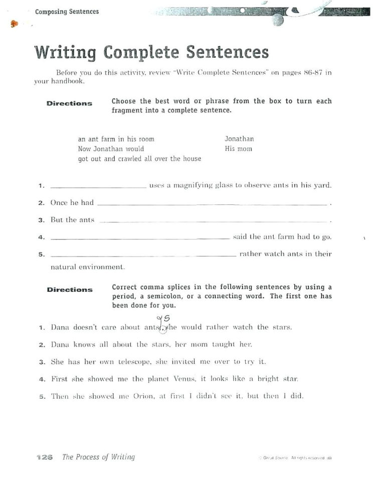 9Th Grade English Worksheets – Maydaysheetco