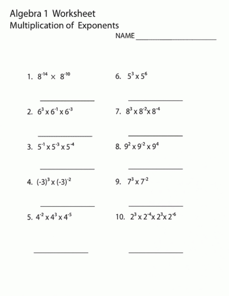 9Th Grade Math Worksheets With Answers The Best Image For Answer
