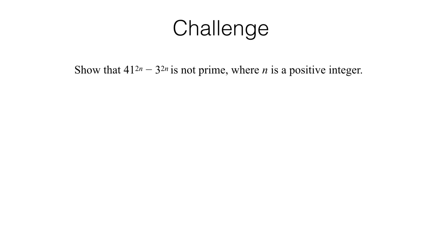 A6B – Using Algebra To Construct Proofs – Bossmaths