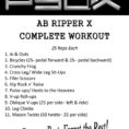 Ab Ripper X Workout Routine  The Complete Ab Ripper X Routi