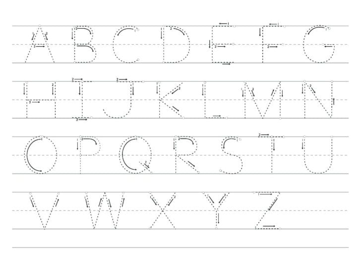 Abc Tracing Worksheets