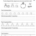 Abc Writing Worksheet Round Up  The Bean  The Belle