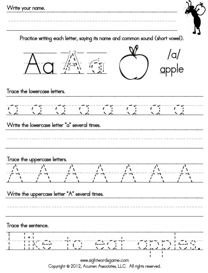 Abc Writing Worksheet | db-excel.com