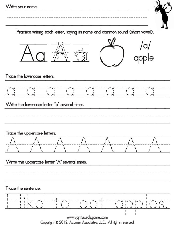 Abc Writing Worksheet Round Up  The Bean  The Belle
