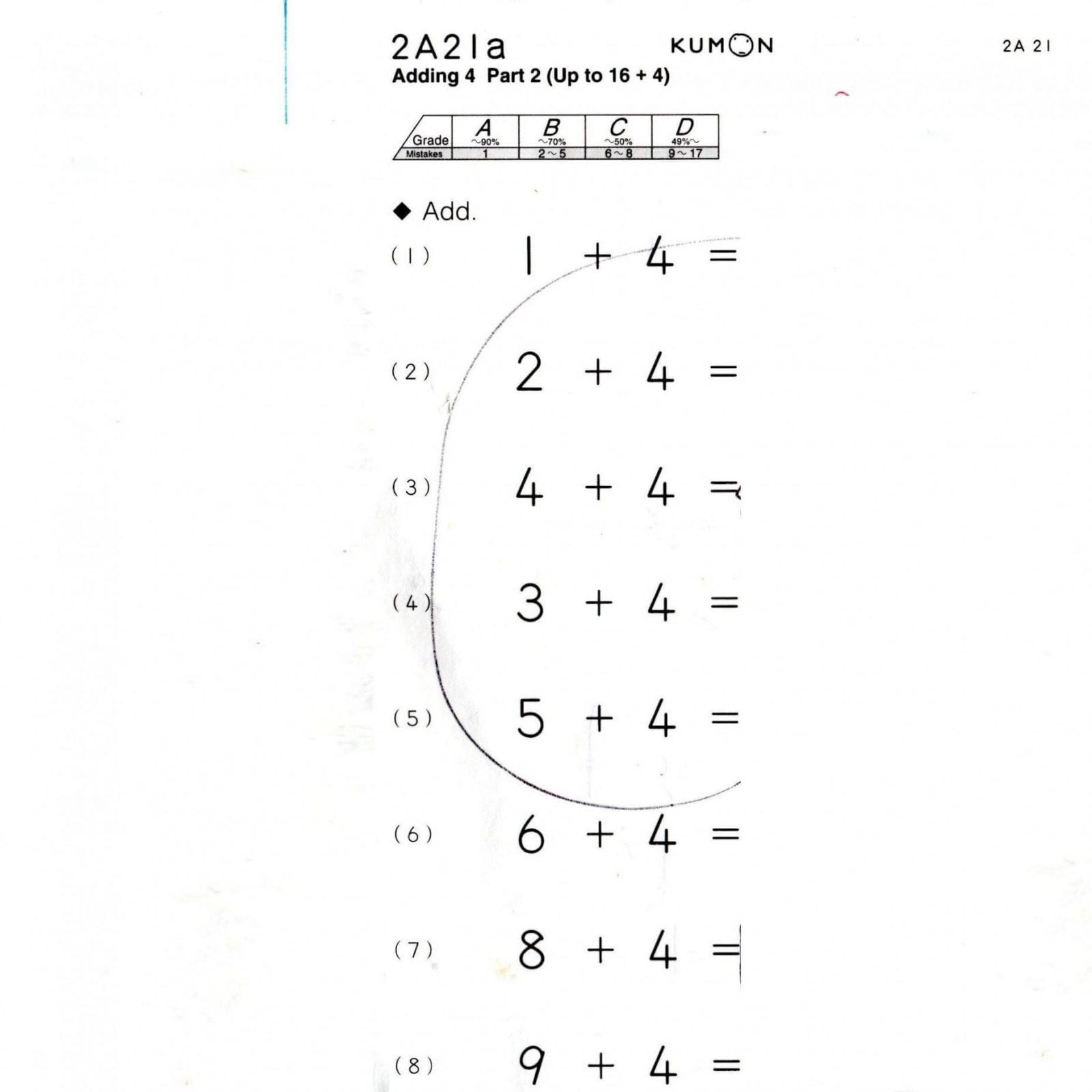 About Kumon The Good Bad And Ugly Maths Worksheets Grade 1 Db excel