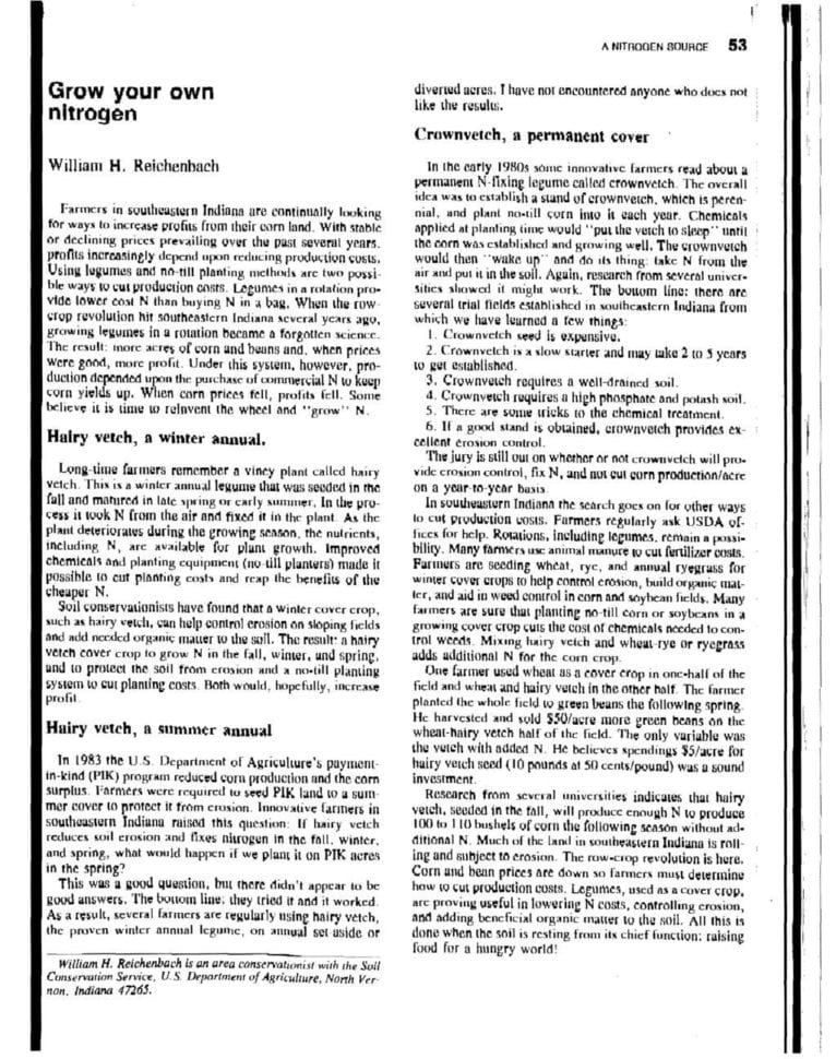 Accompanies Soil Conservation Student Worksheet