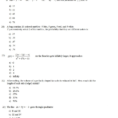 Act Math Practice Worksheets