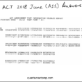 Act Released Tests  Quantum Act Prep