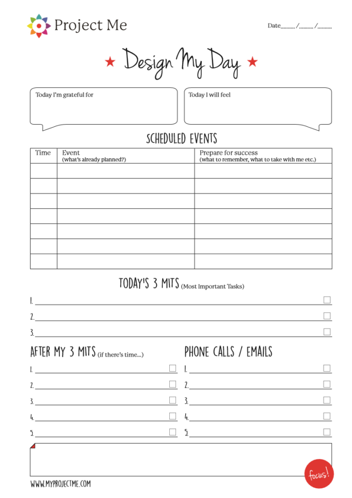 Action Sheets  Project Me