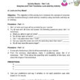 Activity Sheets Enzymes And Their Functions  Pdf
