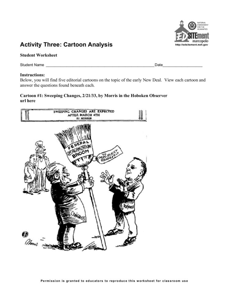 Activity Three Cartoon Analysis  Edsitement  The Best Activity Three Cartoon Analysis  Edsitement  The Best