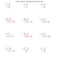 Adding And Subtracting Fractions No Mixed A Math Worksheets