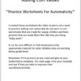 Adding Coin Values For Automaticity  Practice Worksheets