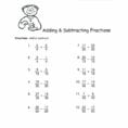 Adding Subtracting Multiplying Dividing Fractions Worksheet