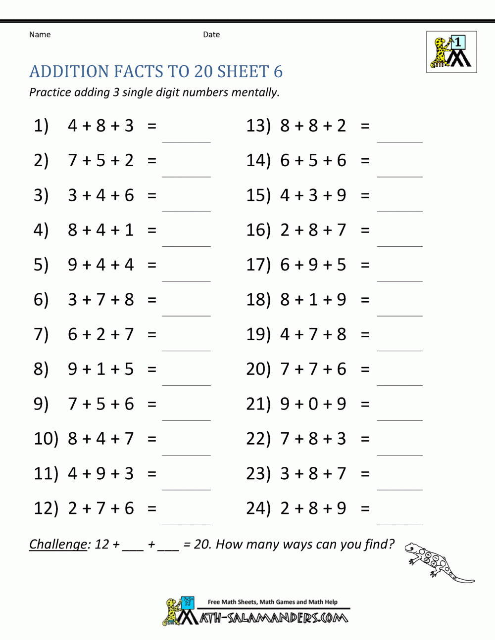 Grade 12 Maths Worksheets With Answers Pdf