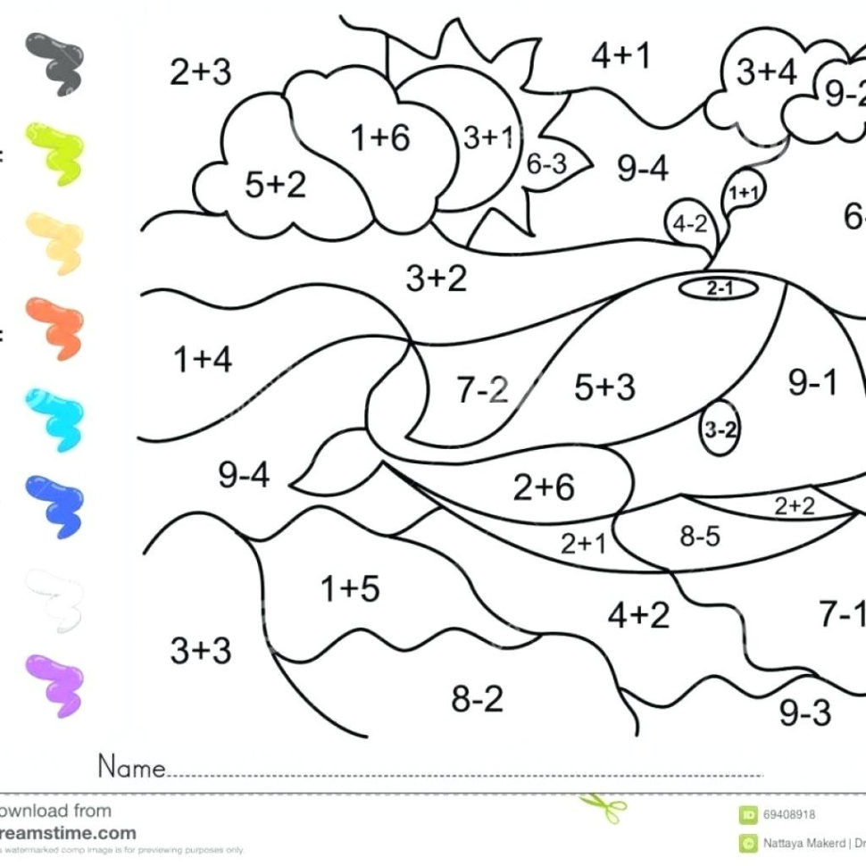 Addition Worksheet Fire Truck Coloring Confessions Of Homeschooler