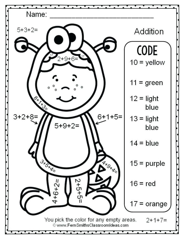 Addition Worksheet Shapes Names For Preschool Free