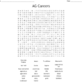 Ag Careers Word Search  Word