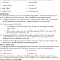 Algebra 1 Unit Conversion Worksheet Answers