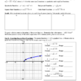 Algebra 2 Unit 6 68 Notes Name 68 Graphing Radical