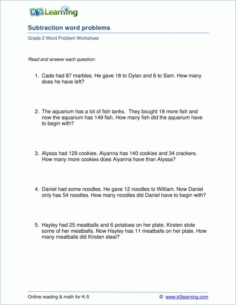 Algebra 2 Word Problems Worksheet