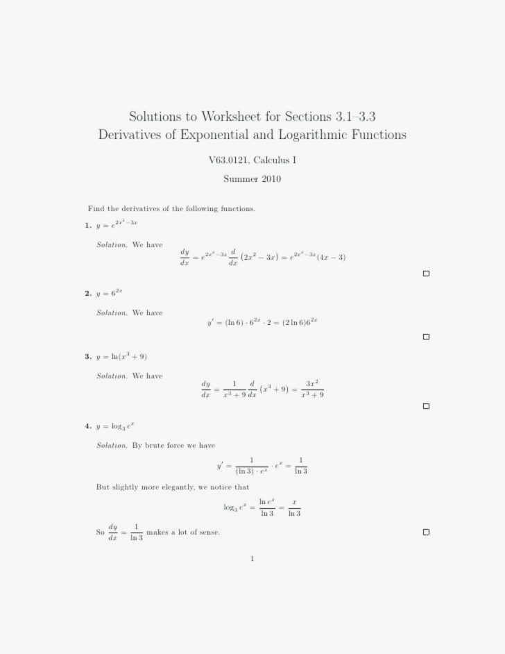 Worksheet 7 4 Inverse Functions