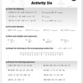 Algebra  Drill Sheets Gr 68  Bonus Worksheets  Grades 6