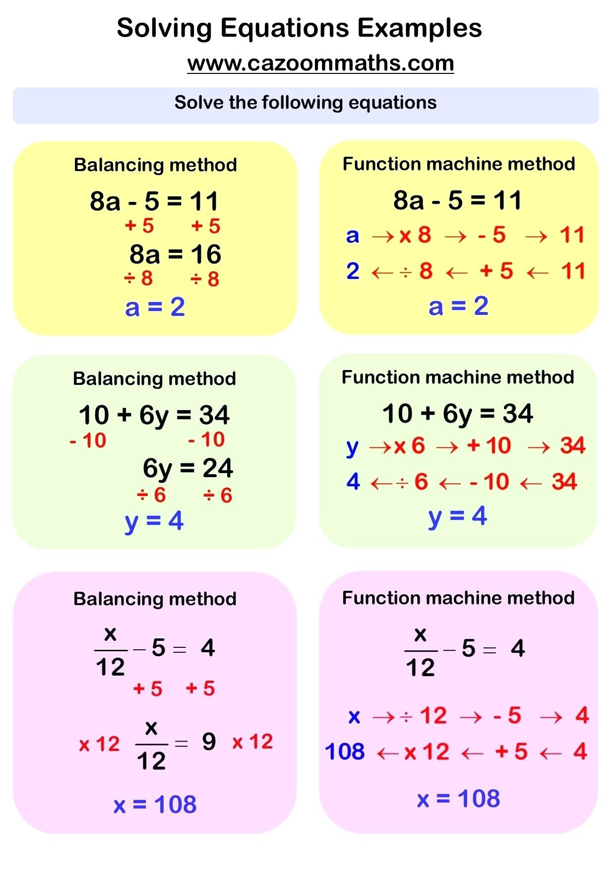 simple math problems for adults